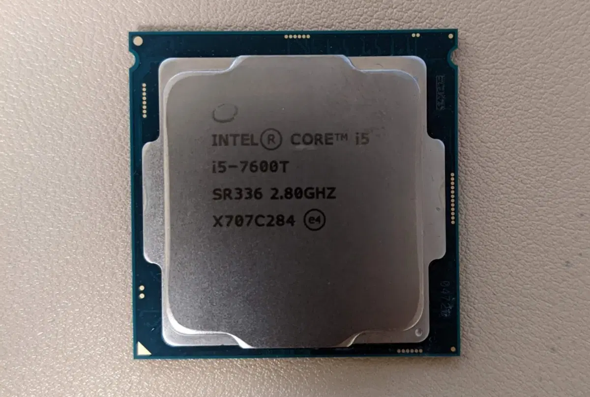 인텔 i5-7600T 35W 저전력 7세대: 카비레이크 Kaby Lake