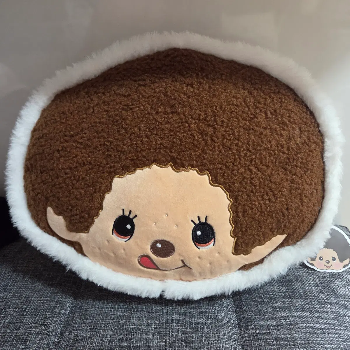 몬치치 얼굴 인형 쿠션 판매합니다~