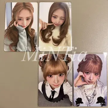 IVE LUCID DREAM 회장 한정판 트레이딩 카드 4종 레이