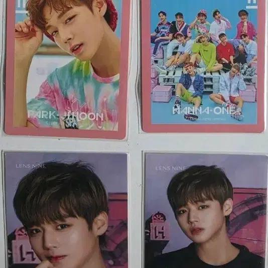 워너원 박지훈 포토카드 4종