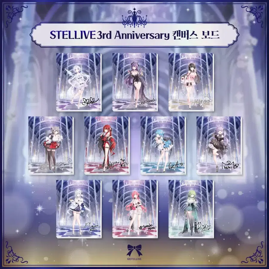 구매)STELLIVE 3주년 기념 시부키 캔버스보드&아크릴
