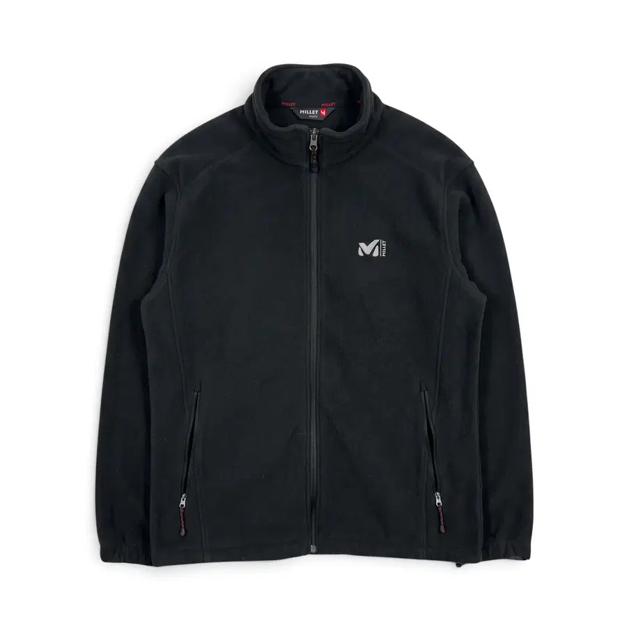 (XL) 밀레 플리스 자켓 블랙