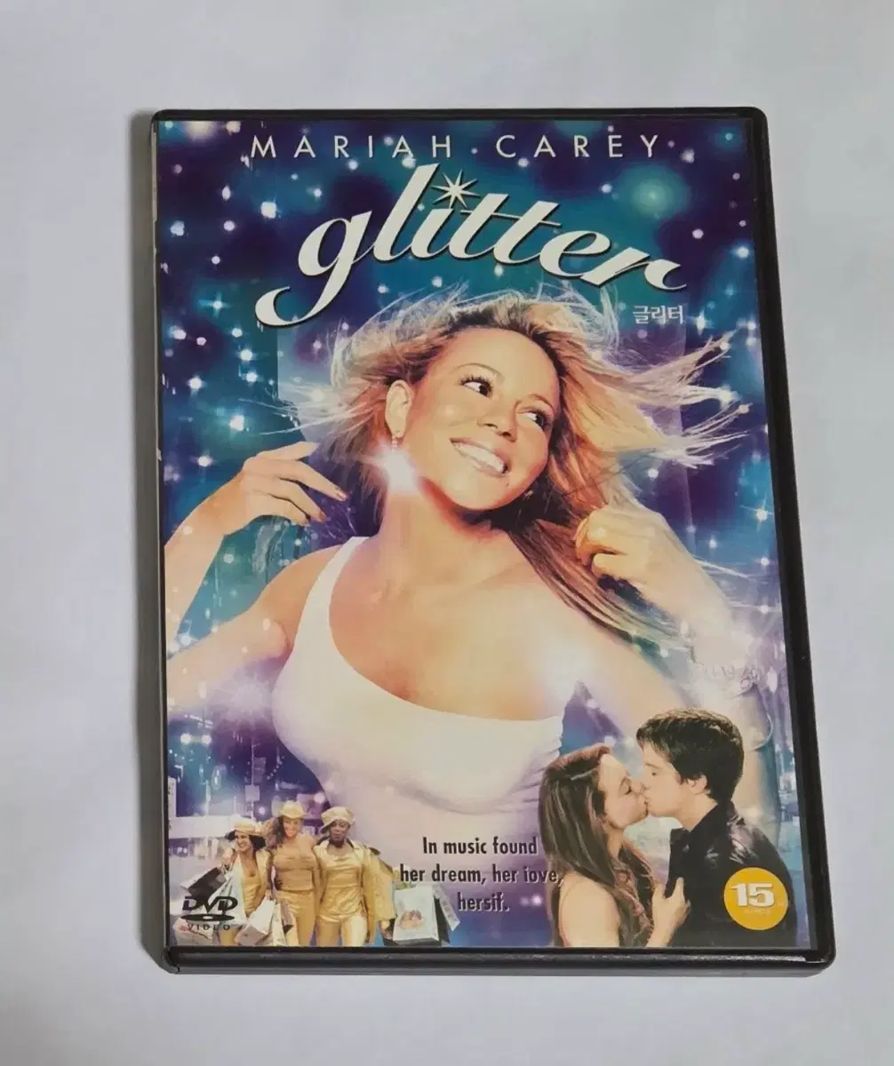 머라이어 캐리 글리터 Glitter 영화 디비디 DVD