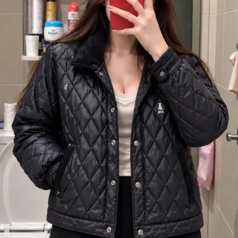 최상급 예일 YALE 양면 리버시블 코듀로이 퀄팅패딩 트러커 자켓 남여공용