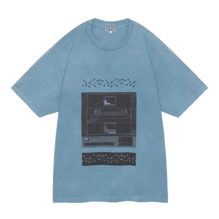 카브엠트 cav empt 오버다이 반팔 티