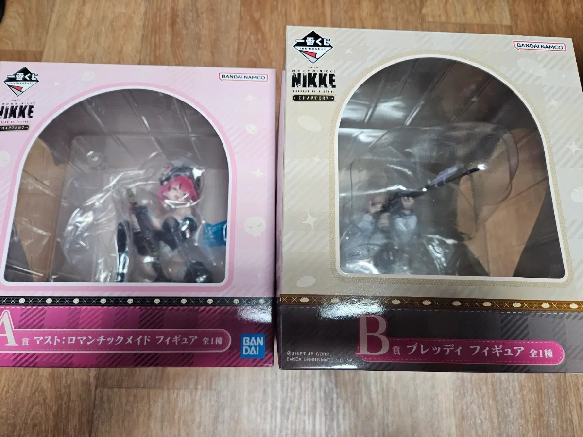 니케 이치방쿠지 A상 마스트 B상 브래디 피규어 일괄
