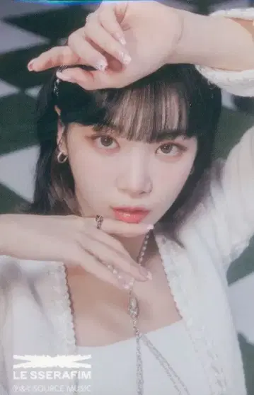 르세라핌 FEARLESS 일본반 채원 스티커