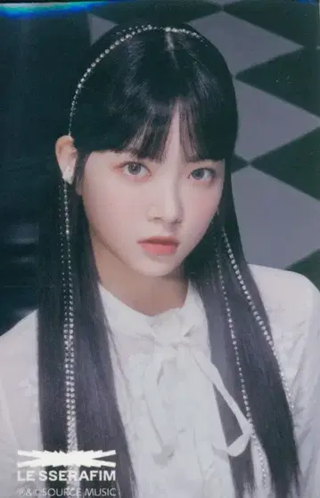 LE SSERAFIM FEARLESS 일본반 EUNCHAE 스티커