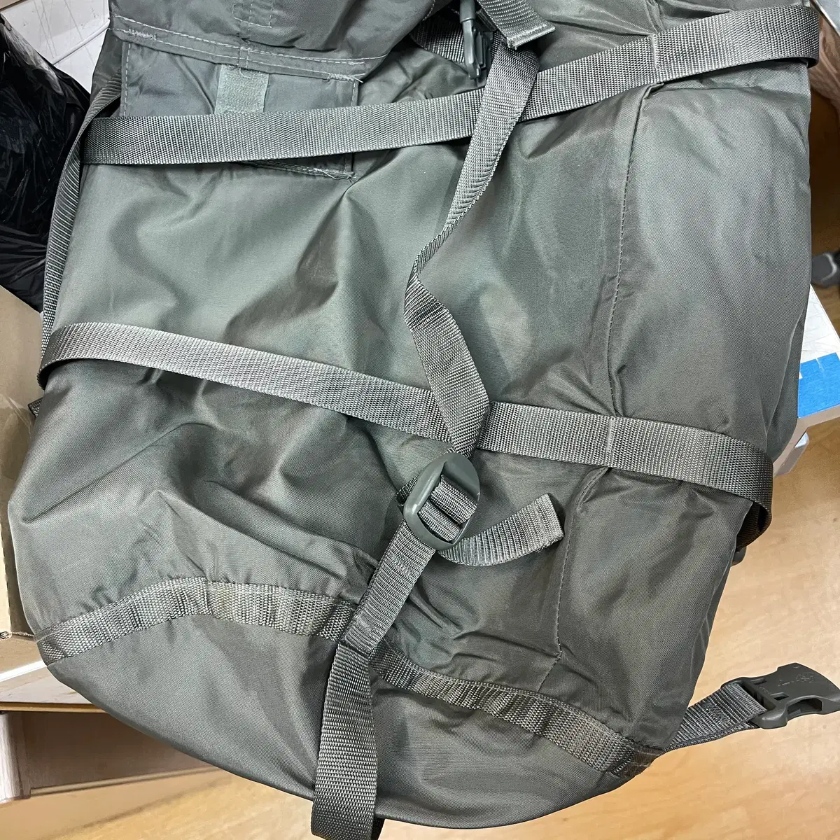 [미군 오리지널] MSS 동계용 대형 침낭 압축색 가방 단품 (미사용 새제품)