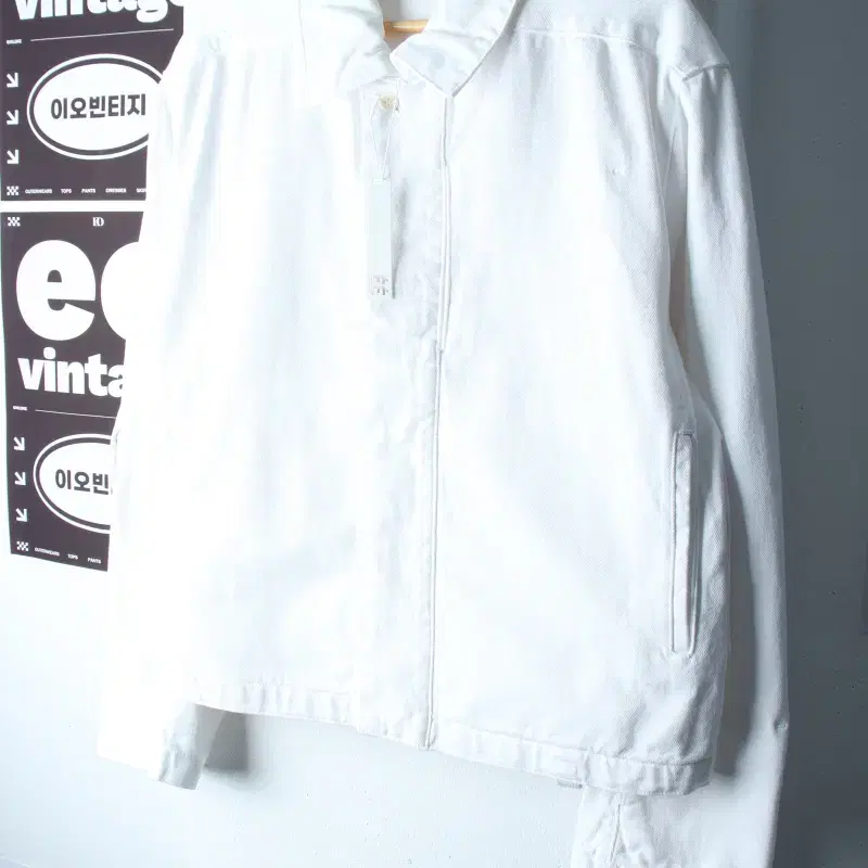 (L-XL) 이이 집업 바람막이 점퍼자켓 새상품 트러커-H37581