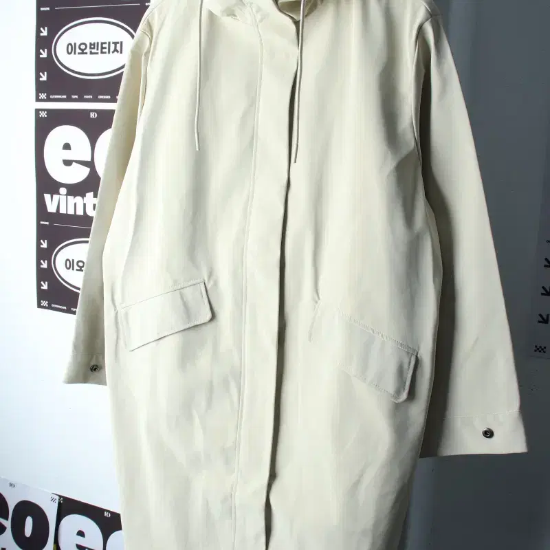 W(L-XL) 자라 집업 바람막이 점퍼자켓 레인자켓 롱-H37583
