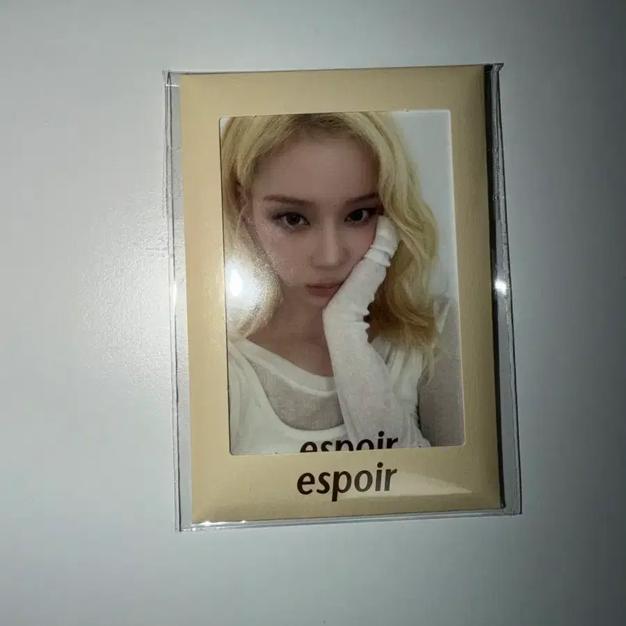 에스파 윈터 에스쁘아 포카 미개봉