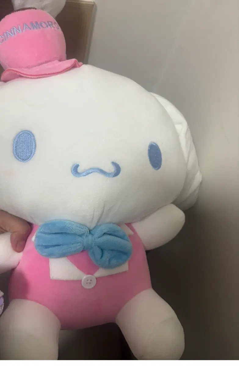 시나모롤 인형 핑크 색 중형인형
