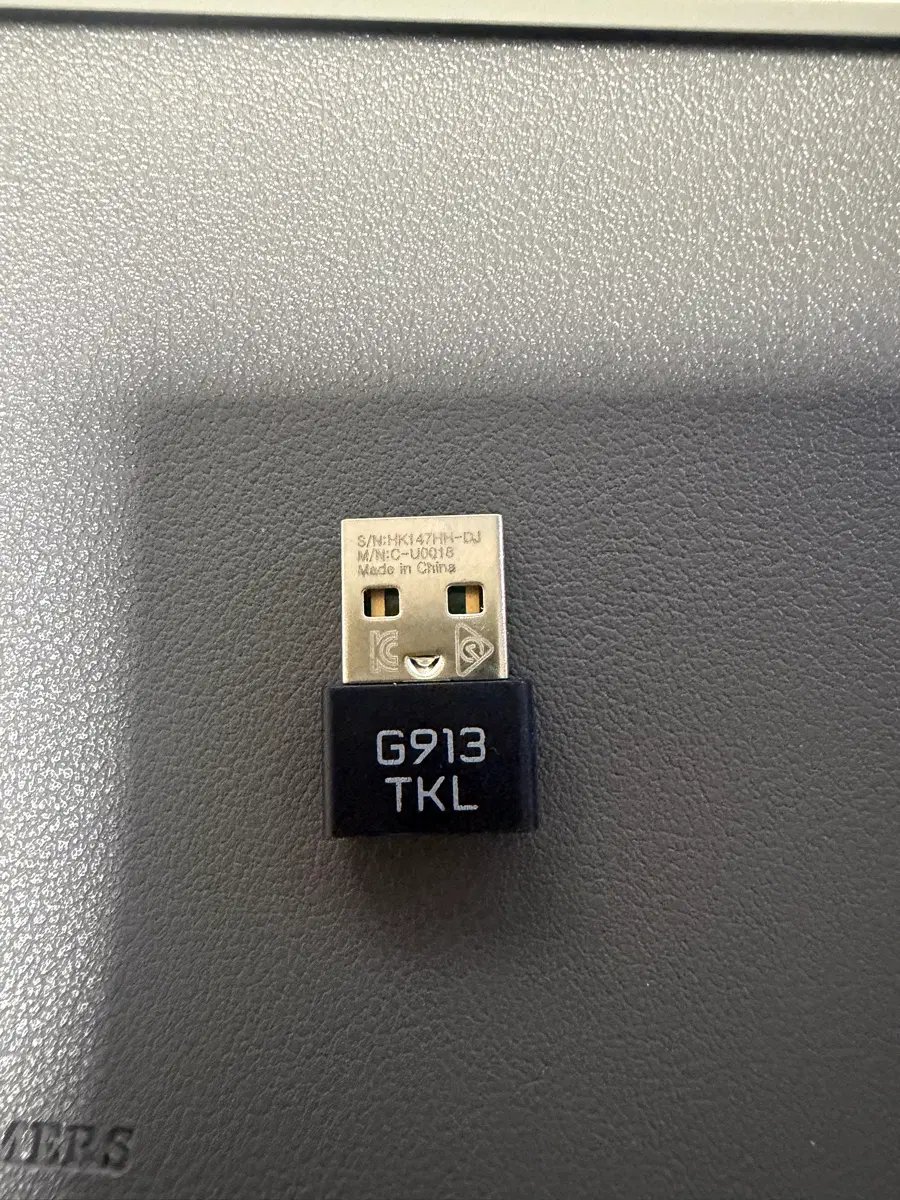 로지텍 G913 TKL 수신기 USB 동글