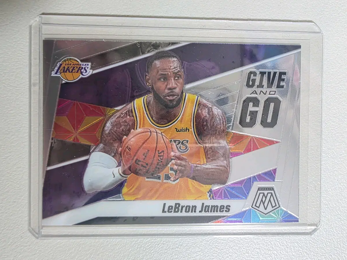 2019-20 nba 르브론 제임스 기브앤고 카드 판매 la레이커스