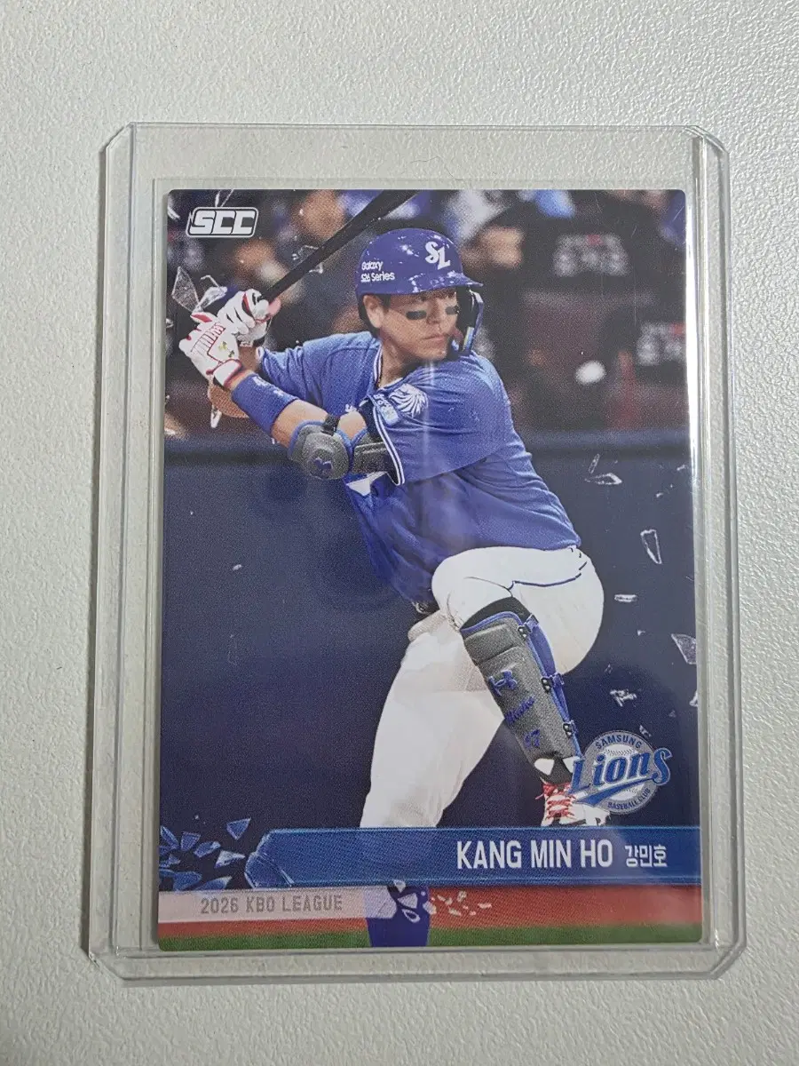 2026 kbo scc플러스 강민호 노멀 카드 판매 삼성라이온즈