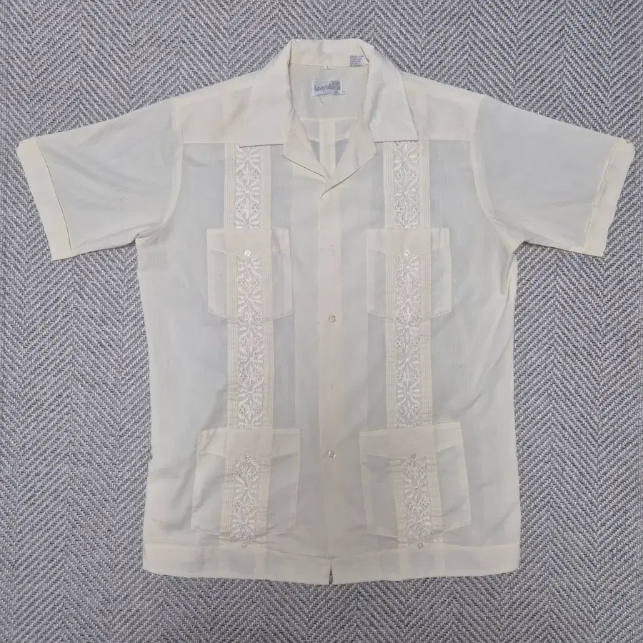 80s 구아야베라 쿠바셔츠 (XL)