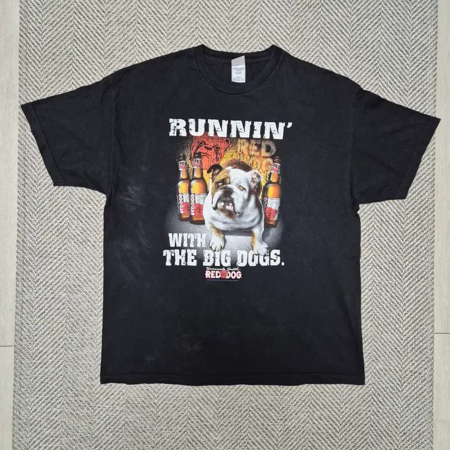 00s RED DOG 그래픽 티셔츠 (2XL)