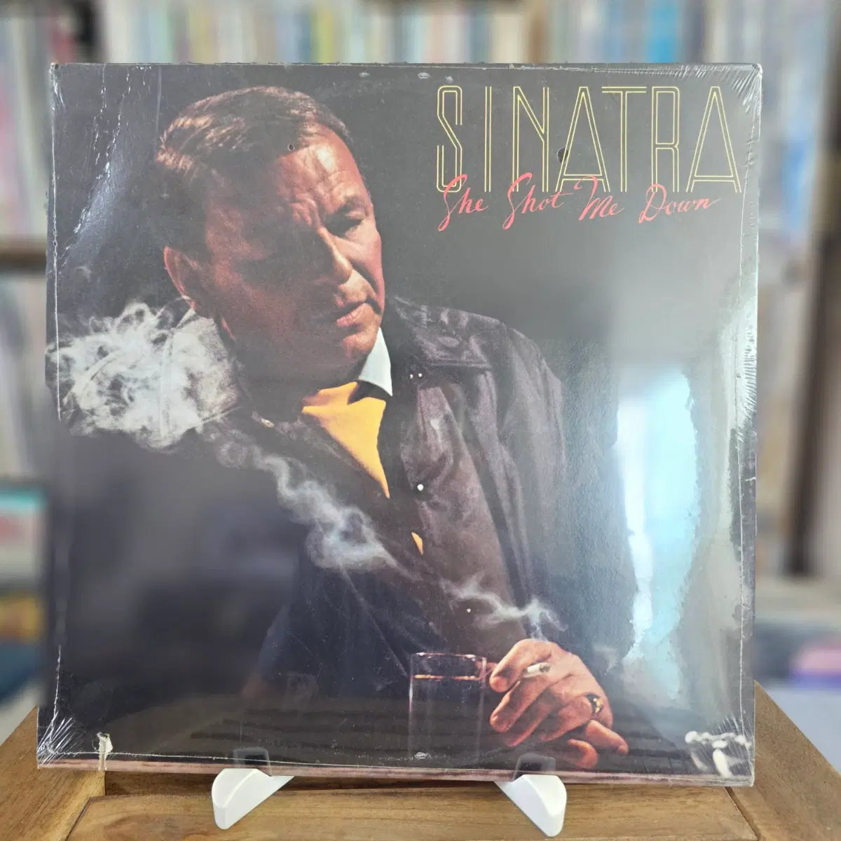 (미국반, 미개봉 재즈, 프랭크 시나트라, 마지막 정규 앨범) Frank Sinatra - She Shot Me Down LP