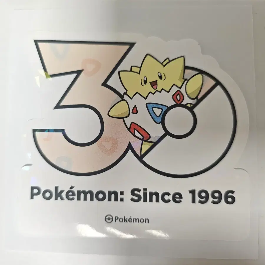 포켓몬 30주년 로고 스티커 토게피