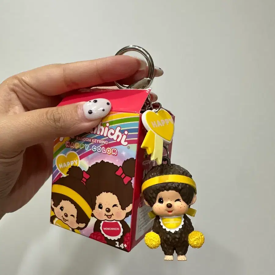 몬치치 해피 컬러 랜덤 키링