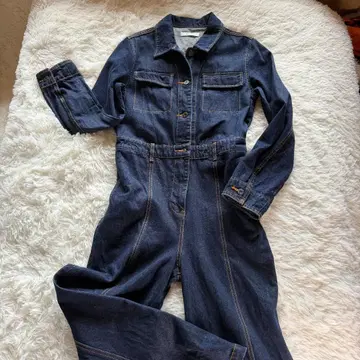 moussy 인디고 데님 점프수트 올인원 2