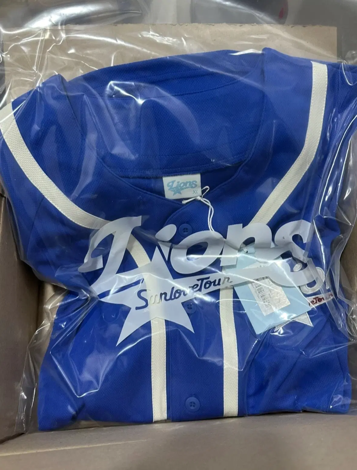 삼성라이온즈 썬러브 유니폼 블루XL