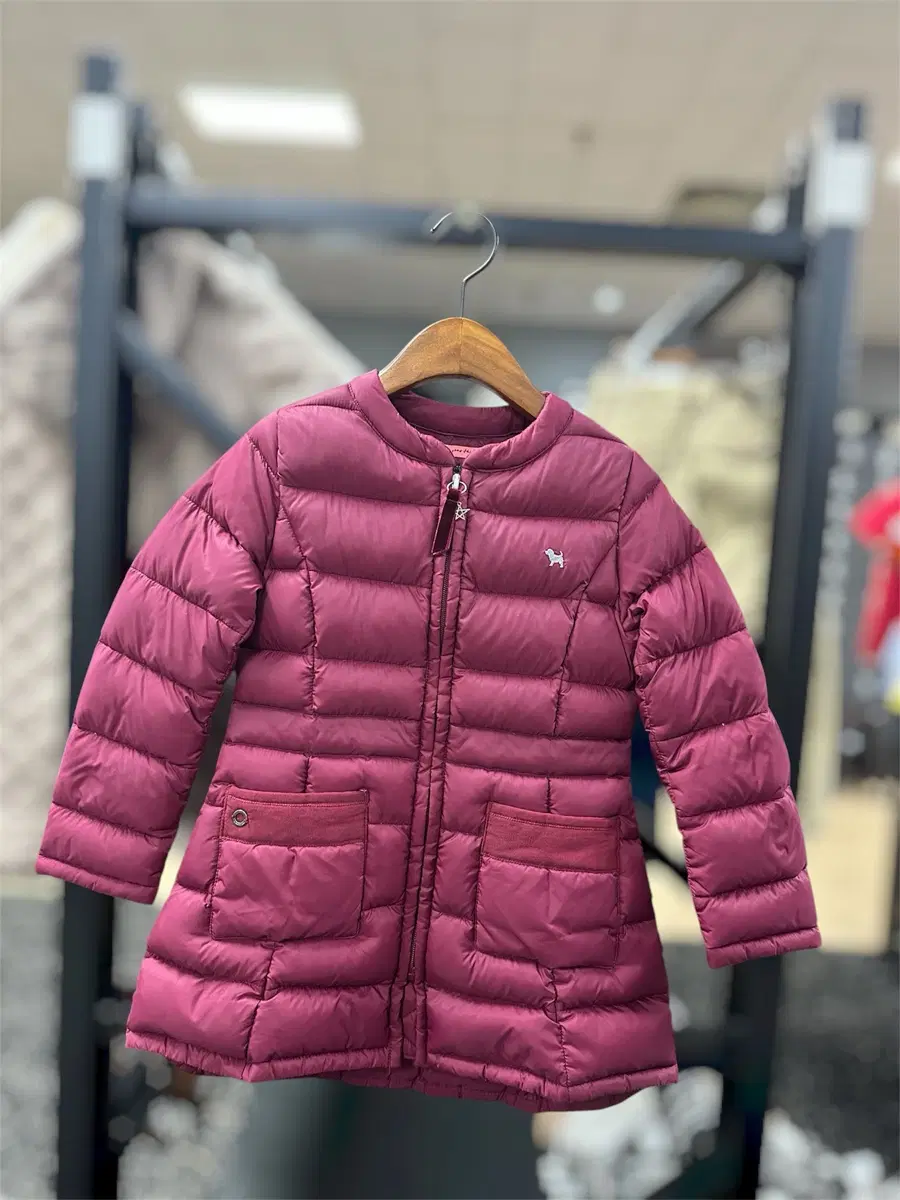 [G30] 블루독 여아 경량 패딩 110(5Y)