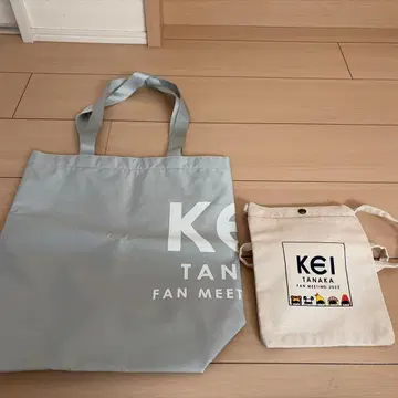 다나카 케이 팬미팅 토트백(그레이) & 사코슈