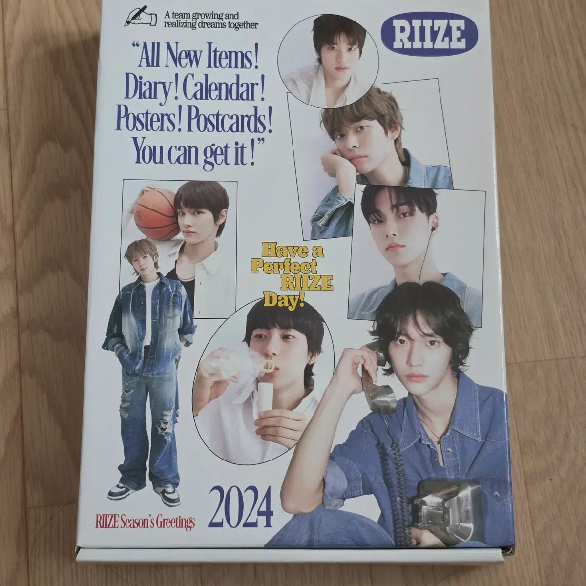 라이즈 2024 시즌그리팅 시그