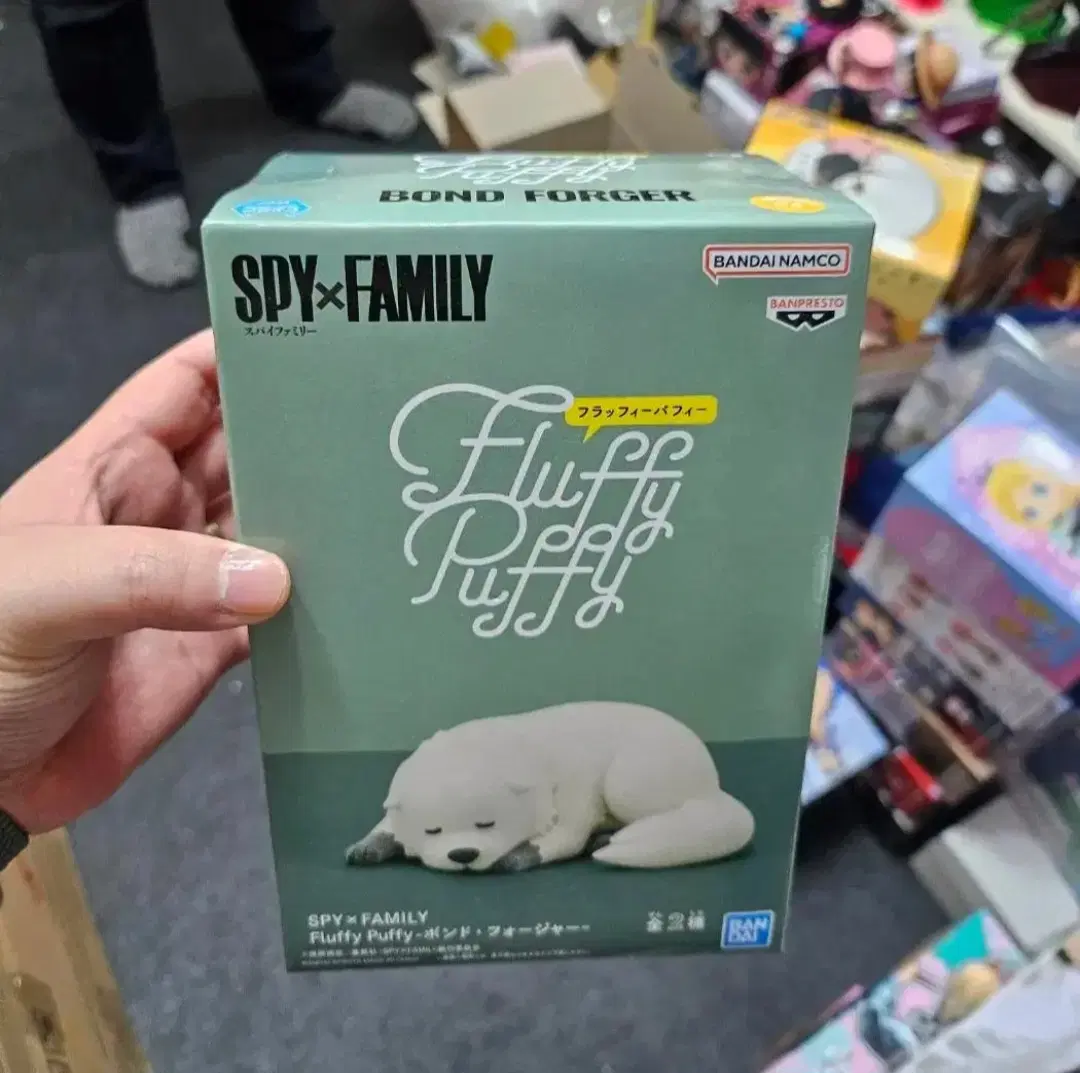 스파이패밀리 Fluffy Puffy 본드 피규어