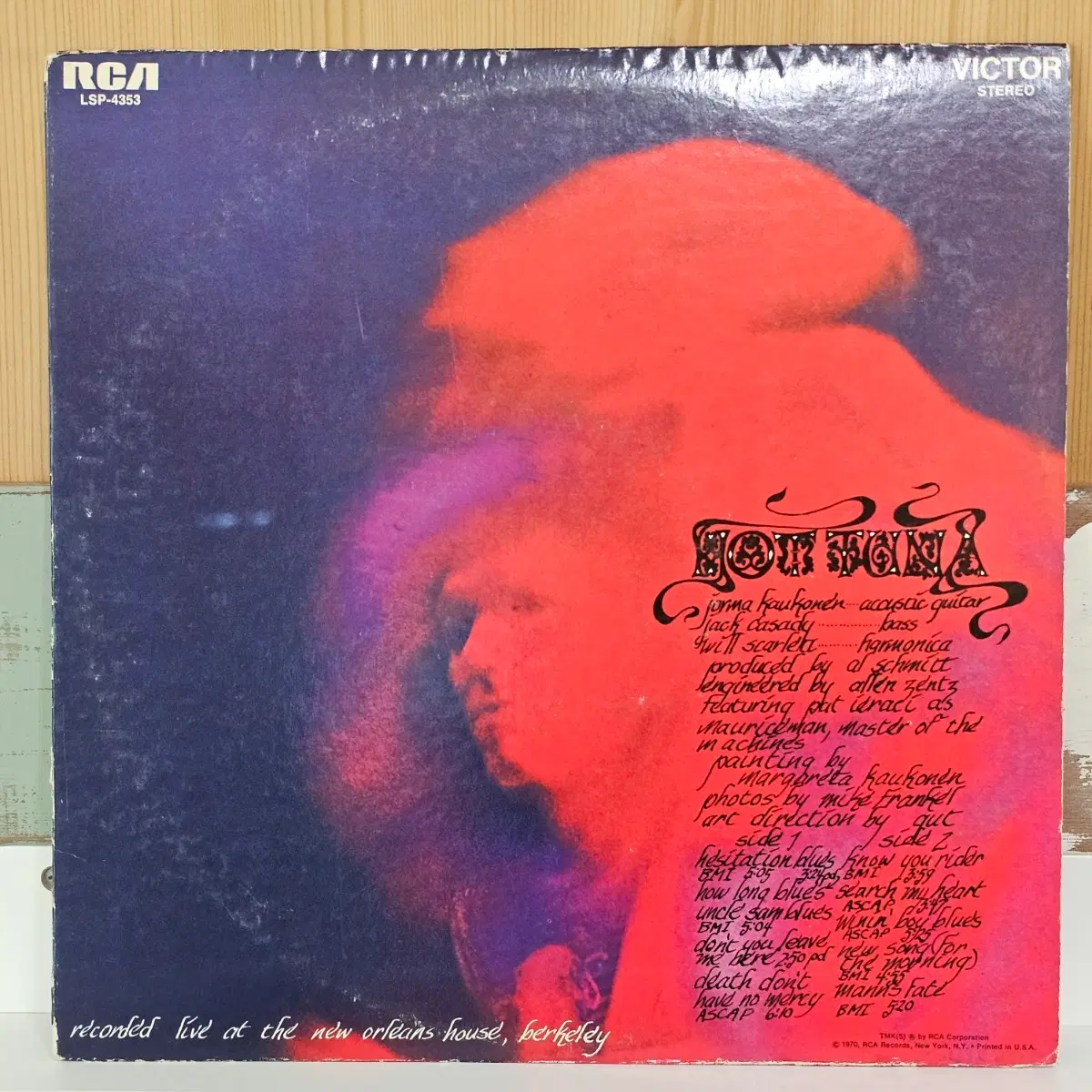 Hot Tuna - Hot Tuna LP
