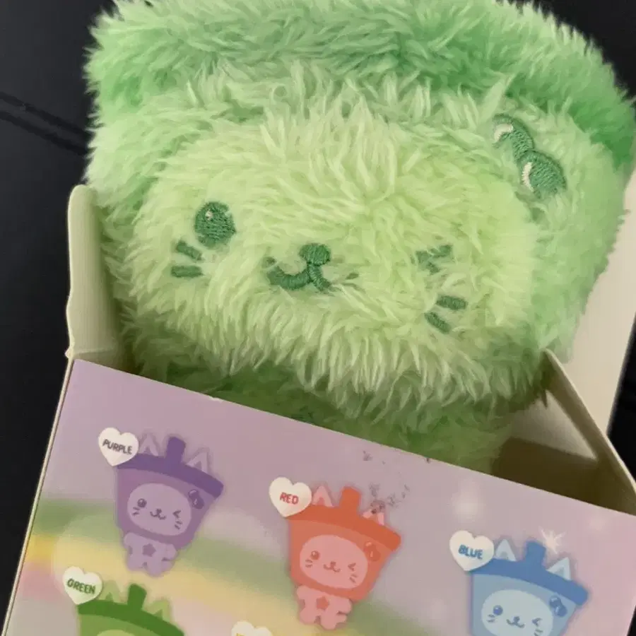 엔시티위시 컬러 위시돌 유우시 그린 초록 버블냥