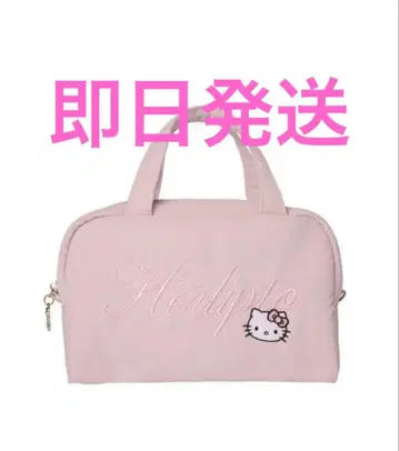 [ 새상품 ] HLT x Hello Kitty Small Handbag rose