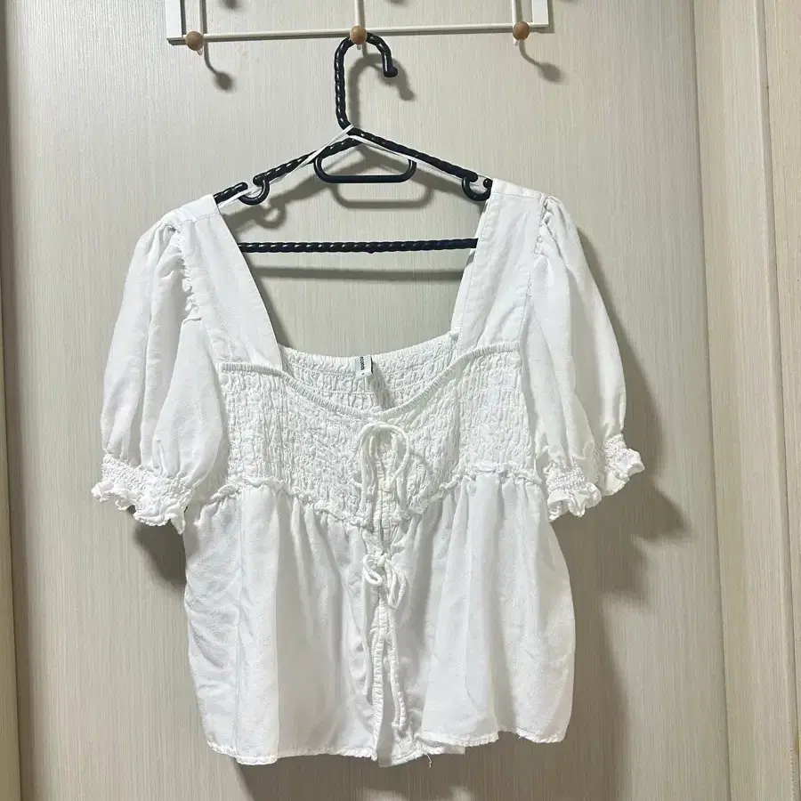 (1번 입음) 에잇세컨즈 화이트 블라우스
