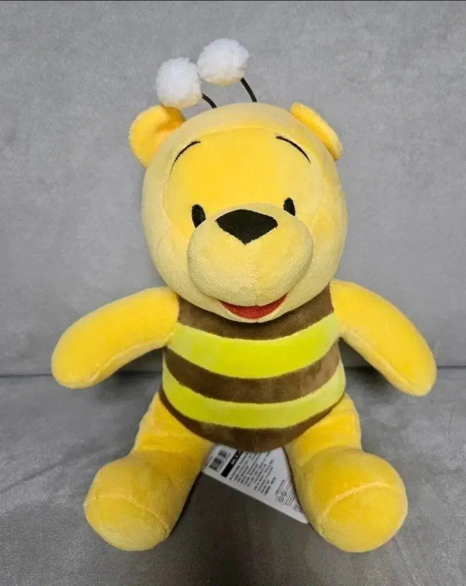 정품 디즈니 꿀벌 푸 25cm 중형 인형
