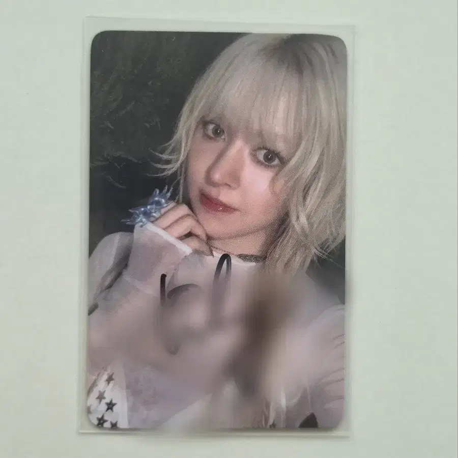 엔믹스 릴리 싸인 포토카드