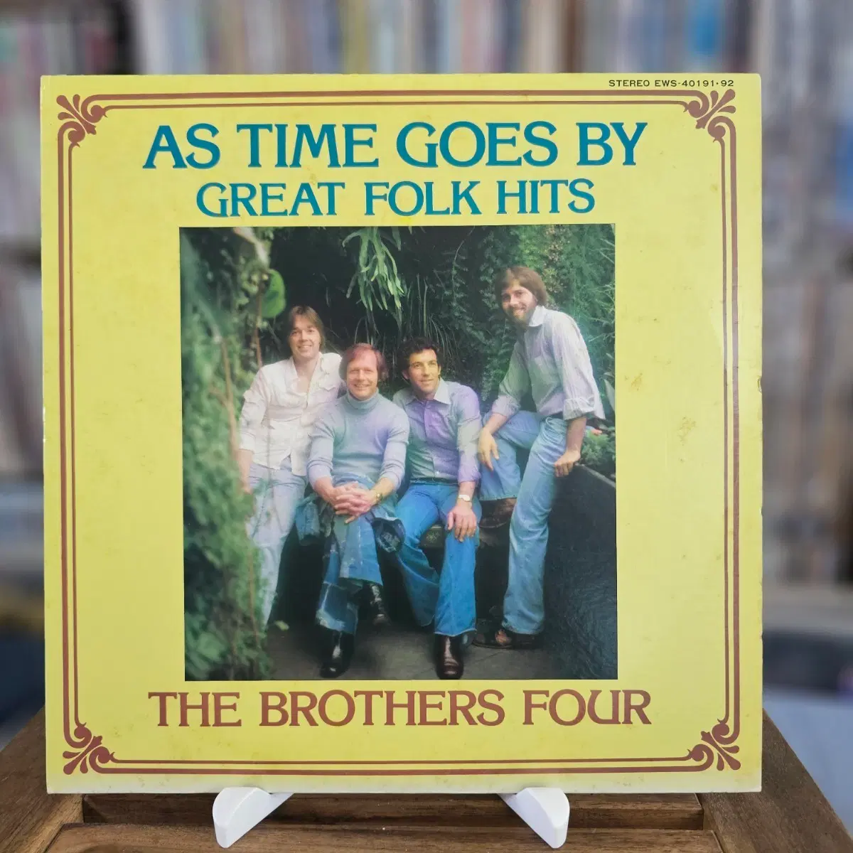 (2LP, 미국 포크 그룹, 브라더스 포) The Brothers Four - As Time Goes By 2LP