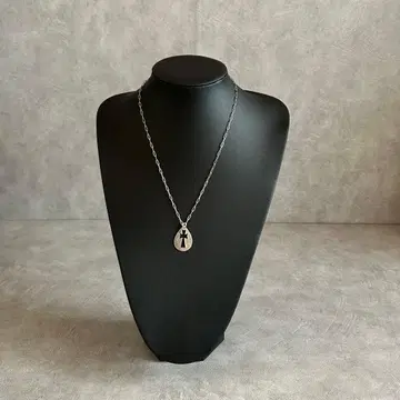 archive grunge cross necklace y2k