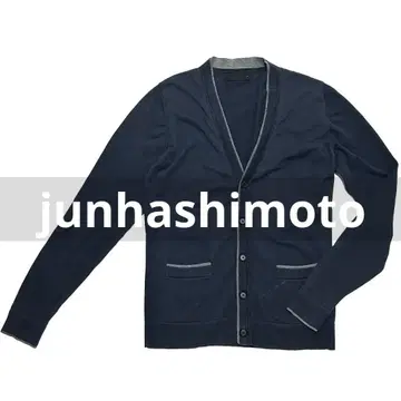 정가 27,000엔 junhashimoto ITALY COTTON 가디건 2
