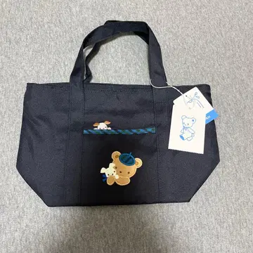 familiar 패밀리아 토트백 곰 자수 미니백 남아