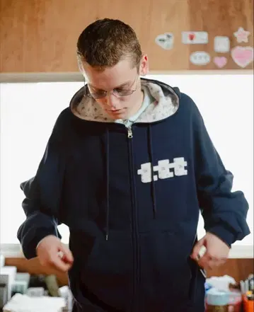 TTT_MSW Fruits reversible zip up hoodie
