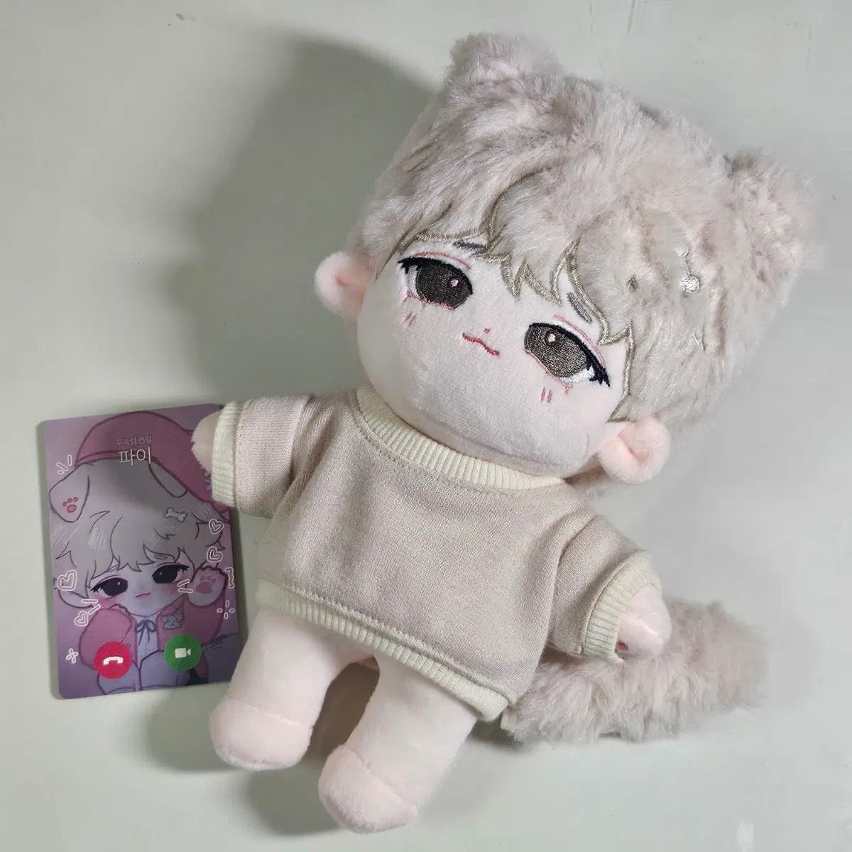 무속성 인형 파이 20cm 솜깅