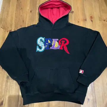 SUPPLIER SPLR 서플라이어 후드티 L 사이즈 블랙 후디
