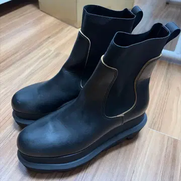 sacai (사카이) 플랫폼 첼시 부츠 통굽 사이드 고어 부츠 39