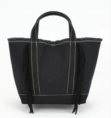 택 포함 새상품 ayako EcoSuedeToteBag[M]/ONYX