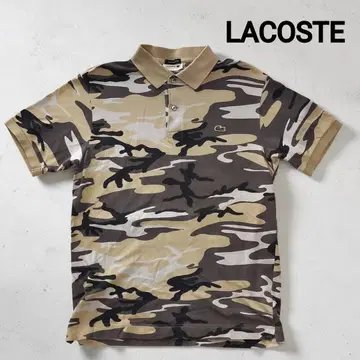 라코스테 EXCLUSIVE EDITION 일본제 카모플라주 피케 셔츠