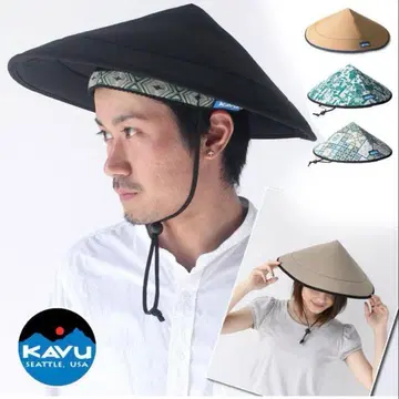 KAVU 아웃도어 햇 칠바 햇 블랙