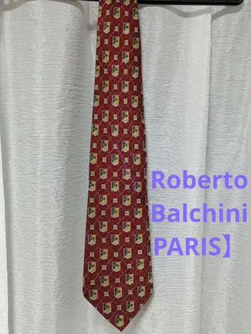 [ Roberto Balchini PARIS ] 넥타이 남성용 레드 계열