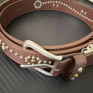 Dickies 30mm 브라운 스터드 벨트